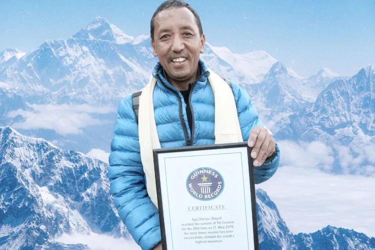 Apa Sherpa Cleans Up Mount Everest