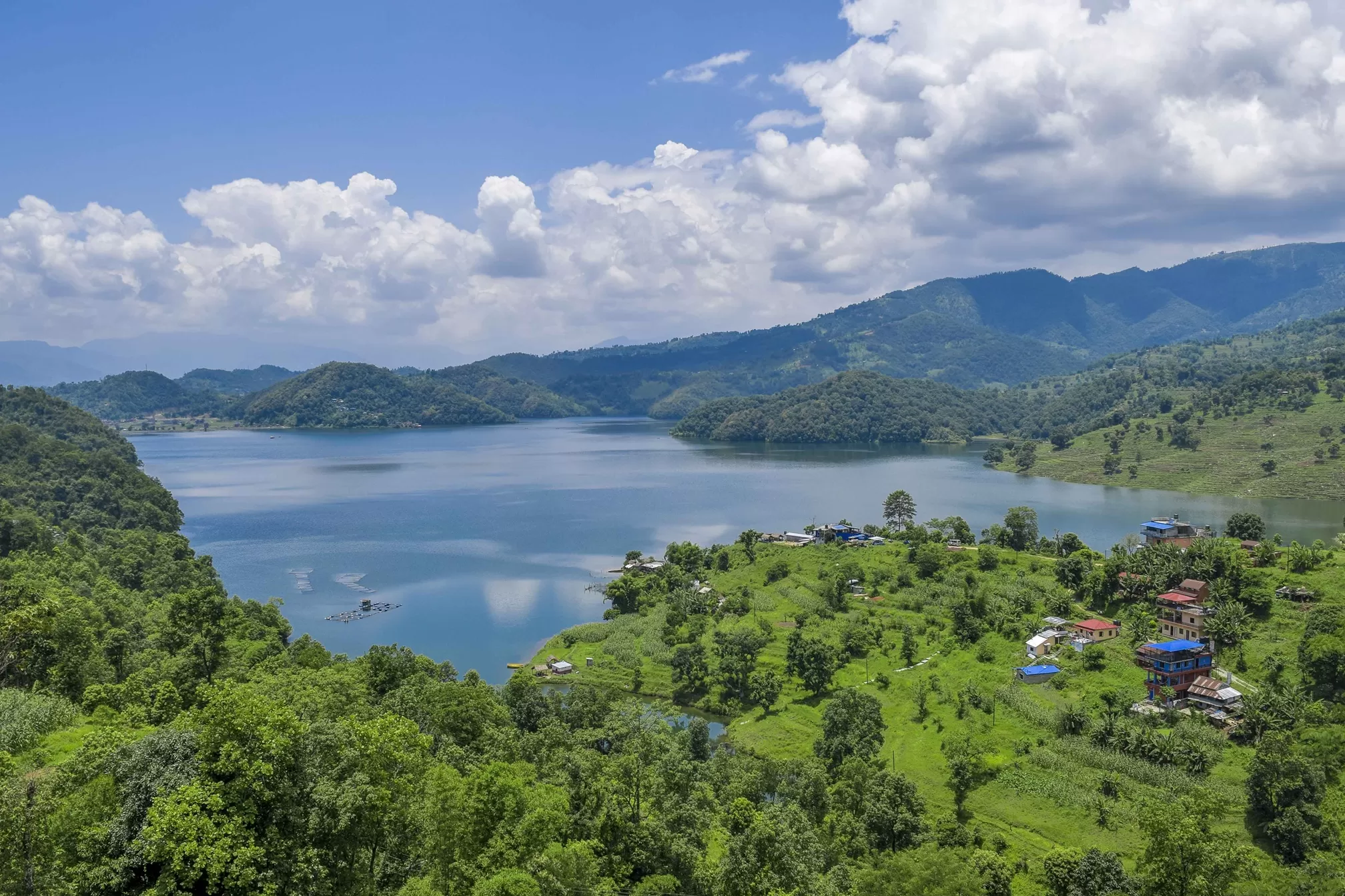 Begnas Lake under encroachment