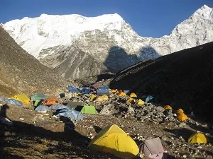  Lobuche West Base Camp (5350M) to High Camp.