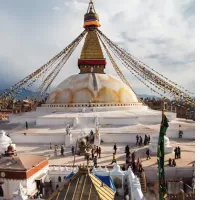 Fly to Kathmandu. 