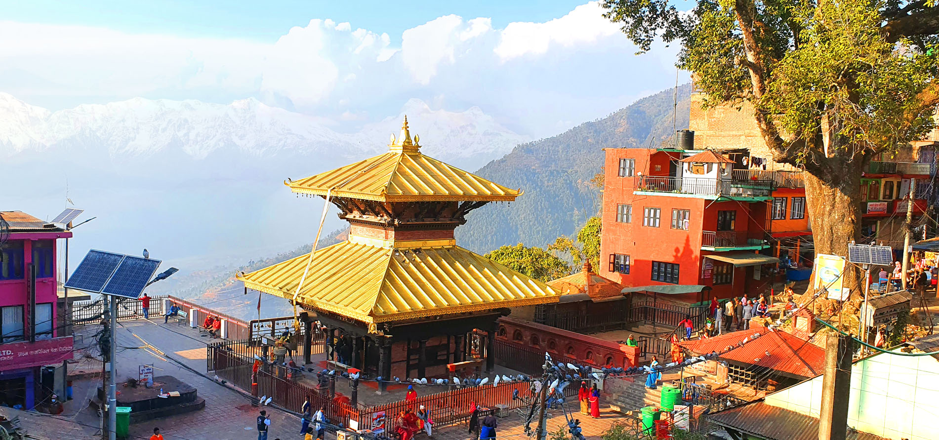 Drive and visit Manakamana Temple and return back to Kathmandu'