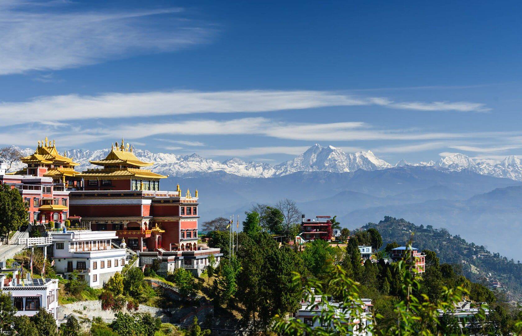 Arrival in Kathmandu and transfer to Nagarkot 2,100 m - 3 hrs.'