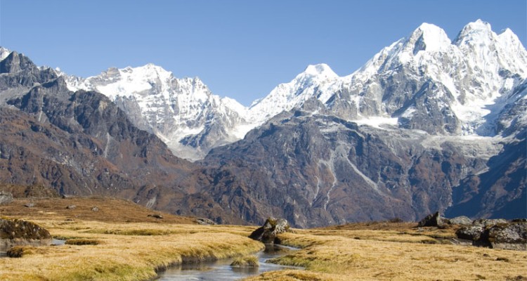 Trek Kyangsing to Sanguling ( 2280 m)'
