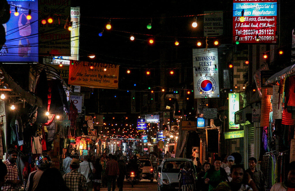 Arrival in Nepal'