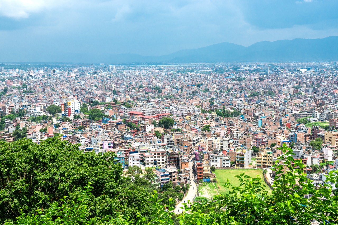 Arrival in Kathmandu'