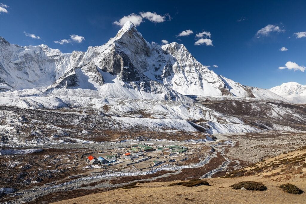 Rest in Dingboche. Day excursion to Chukung Village and Climb to the Chukung- Ri (5,546 m).'