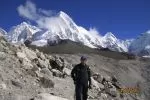 Acclimatization in Dingboche. Day excursion to Chukung Village.