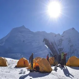 Acclimatization. Prepration for next day for Summit.