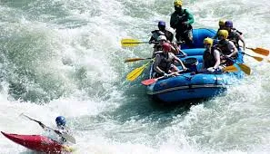 Drive to Pokhara. Trishuli River Rafting.
