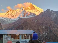 High Camp to MBC ( 3700 m)