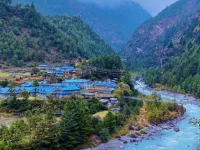 Jan 3:Namche to Lukla(2,860m (9,383ft)