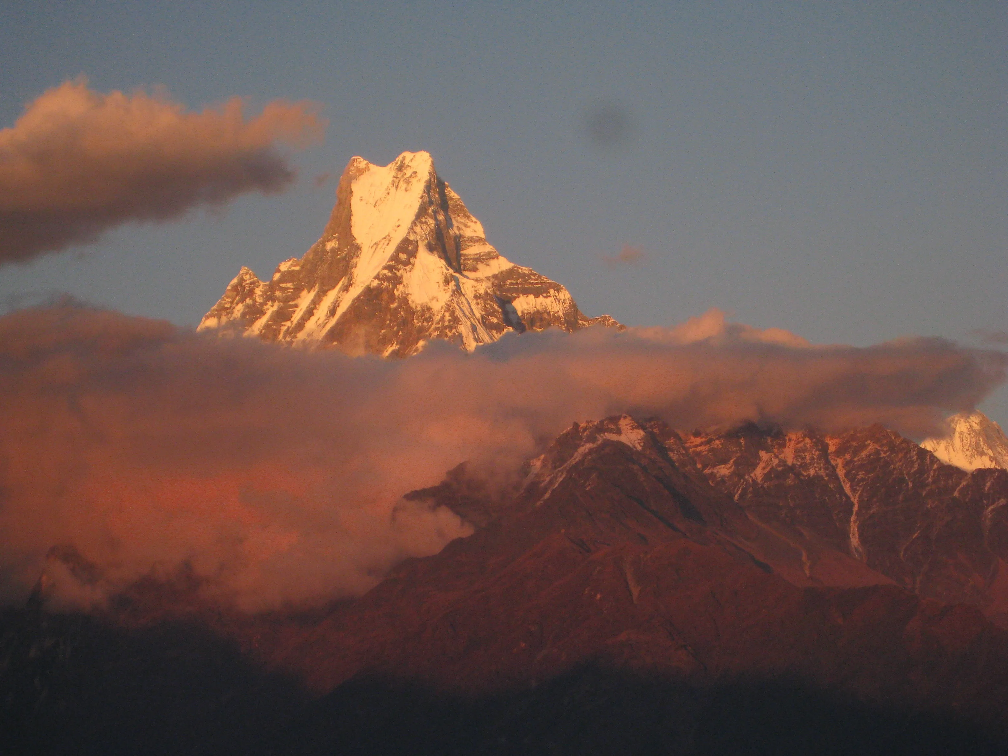 Summit Tent Peak (5695 m) and Return to High Camp.
