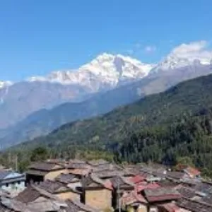 Trek from Mohare Danda to Tikot Village (2,200m)
