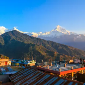 Trek Jhinu Danda to Dhampus 1650 m.
