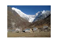 Trek Langtang valley to Kyanjin Gompa.