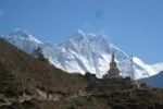Trek to Phortse Village (3,800 m ).